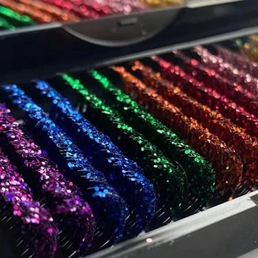 lash extensions with glitter lash extensions with glitter